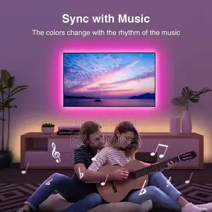 RGB Led Strip Lights | Music Sync Remote Control for Bedroom Party