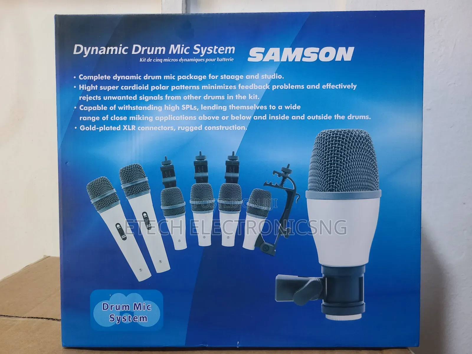 Samson Dynamic 7 Kits Drum Microphone