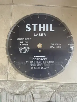 14” Sthil Diamond/Granite Cutting Disc Heavy Duty