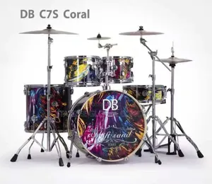Professional Drummer Boss C7s Quality 5 Sets Drum