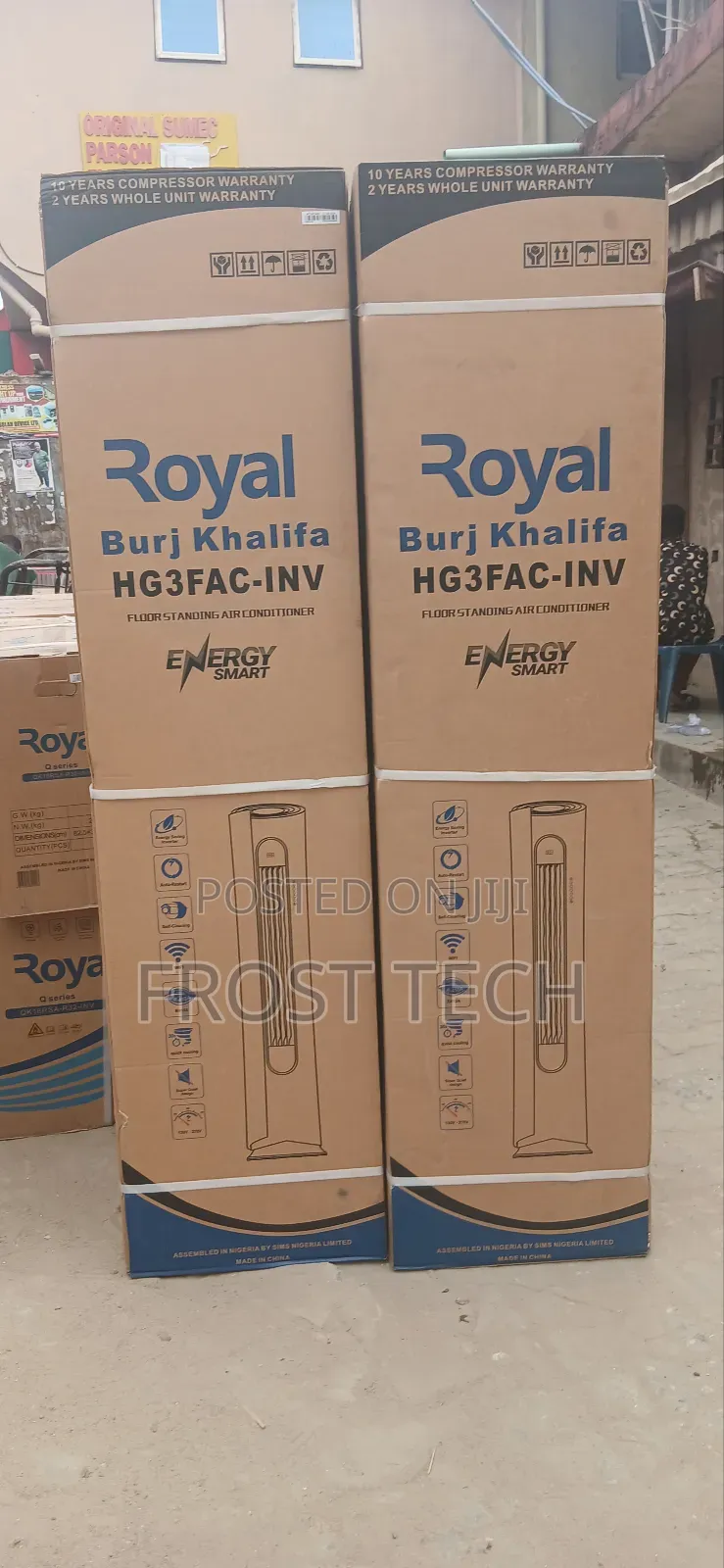 Royal 3 Tons Standing Air Conditioner (Burj Khalifa)