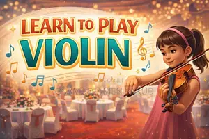 Piano, Saxophone, Violin, Guitar Class for All Ages