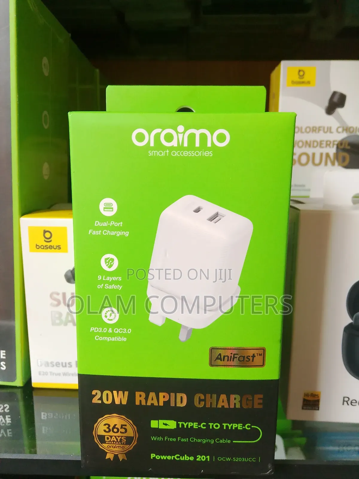 Oraimo Type -C to Type -C Charger