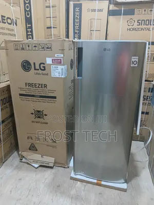 Lg Gn-304 Standing Freezer Prime Silver
