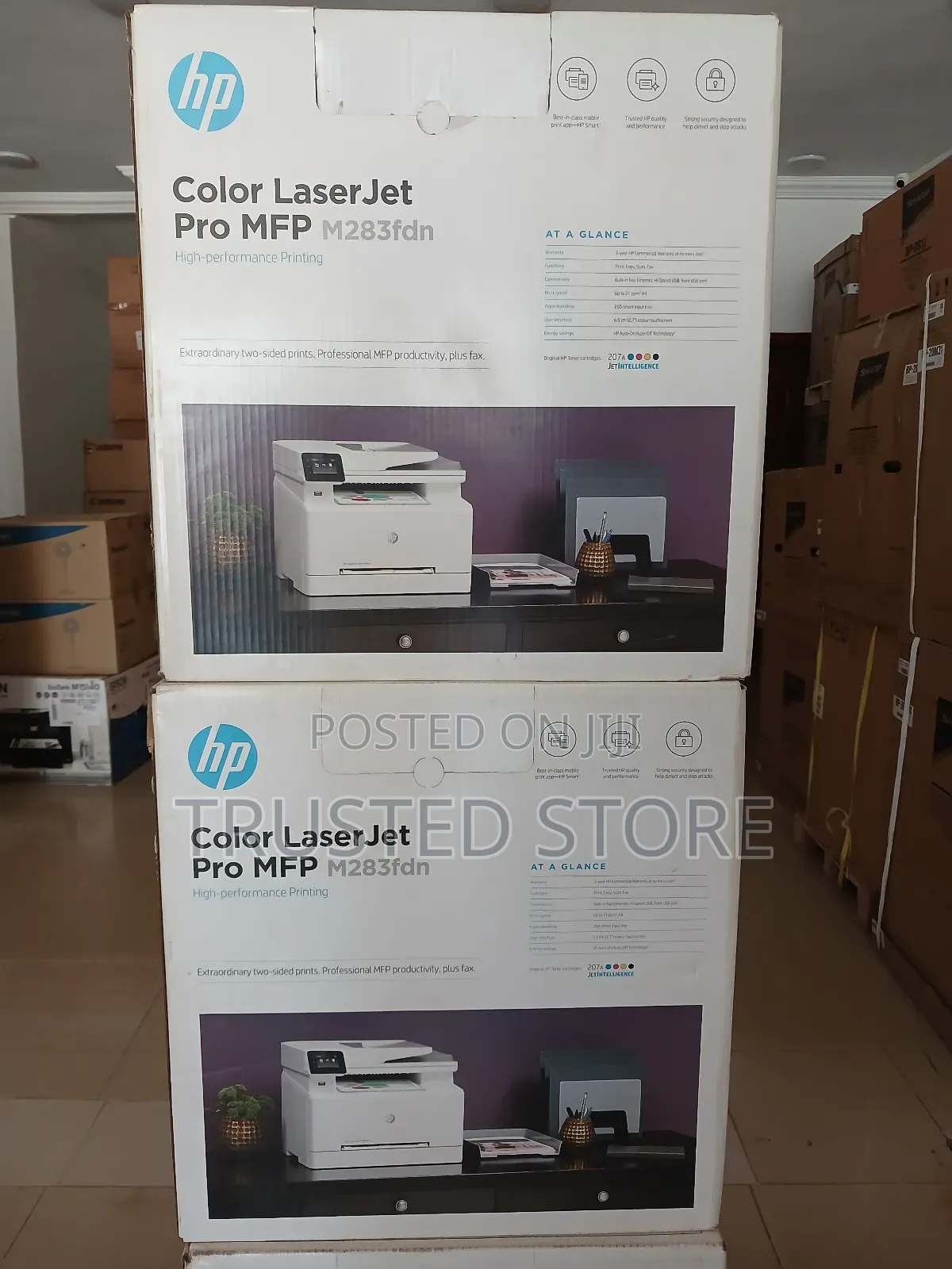 Hp Color Laserjet Printer 283fdn