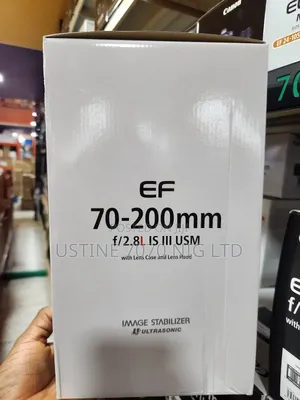 Canon Lens Ef 70/200 Mm F2.8 Is Iii Usm (New)