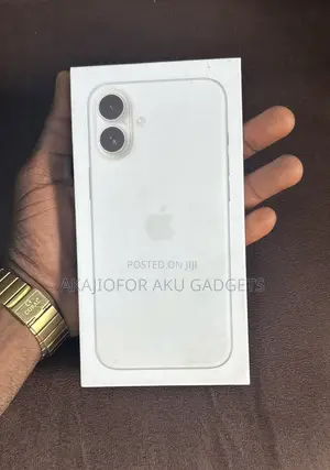 New Apple iPhone 16 Plus 256 GB White