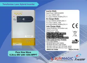 Sunmagic 6.2kva 48v Hybrid Inverter