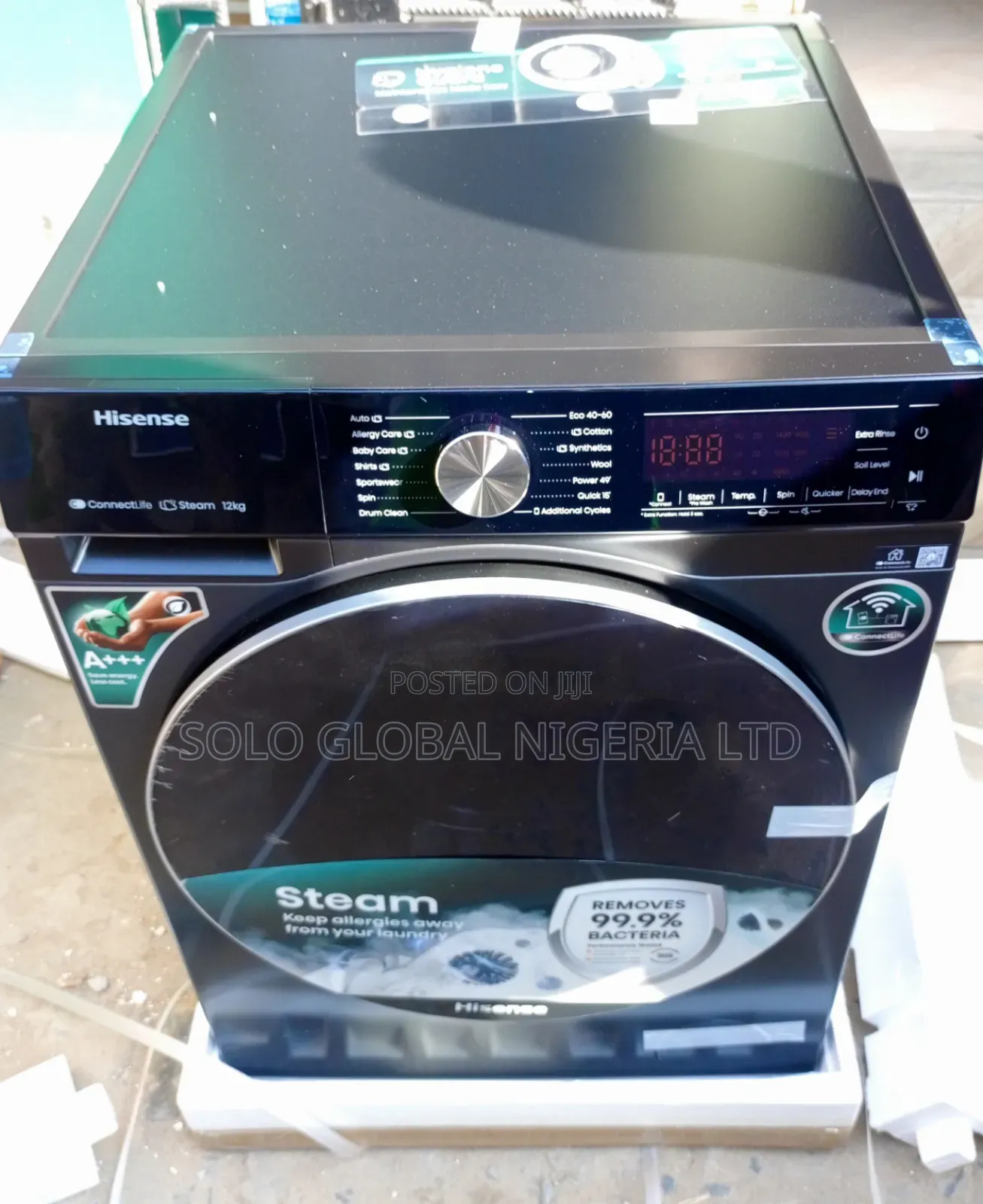 Hisense Front Load Automatic Washing Machine 12kg