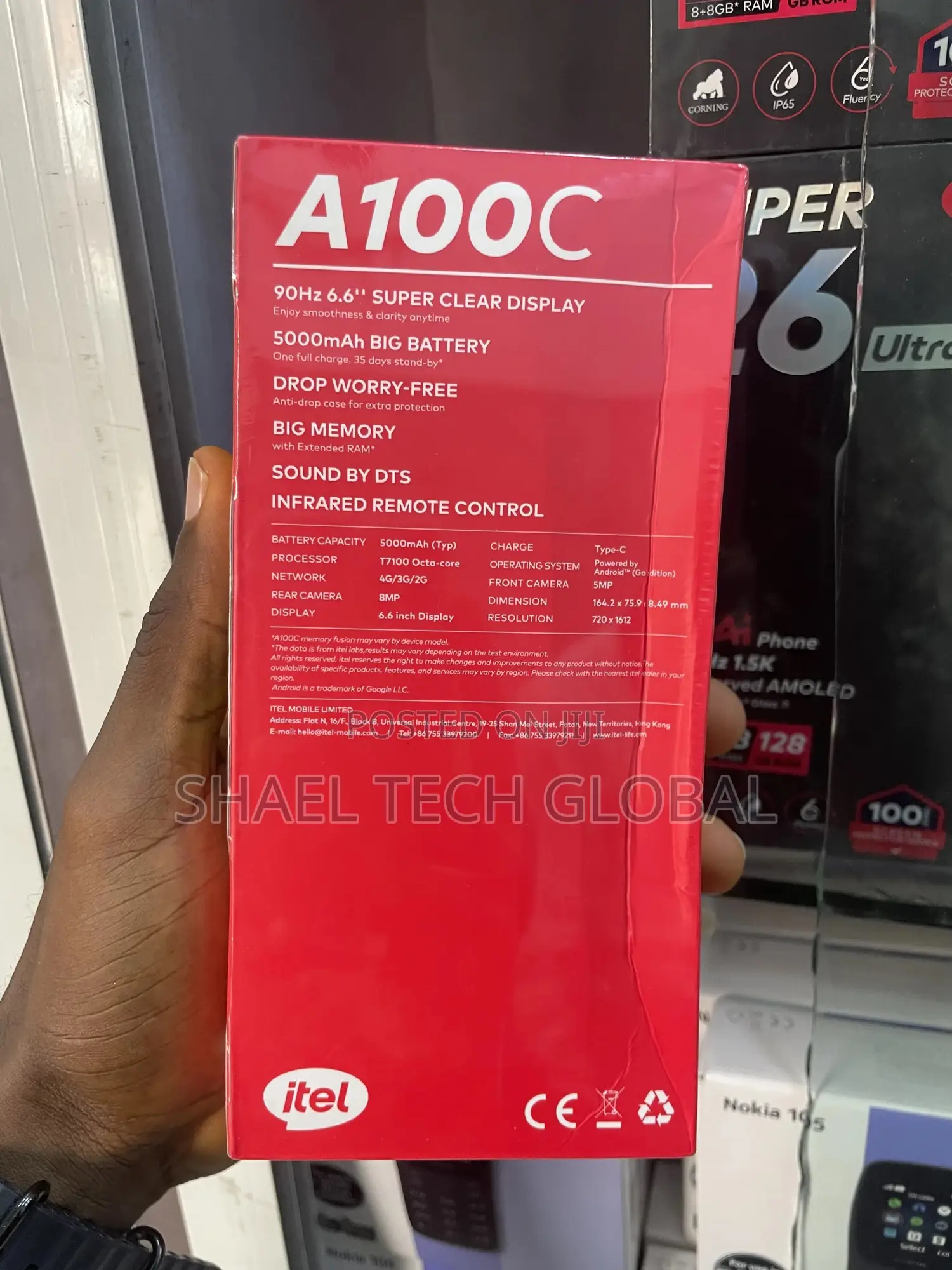 New Itel A100C 64 GB