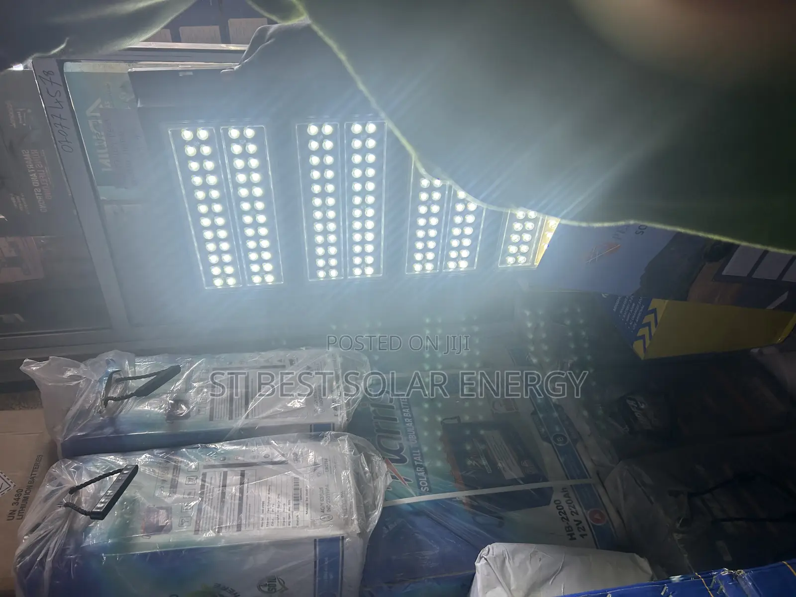Pentagon All in One Solar Light