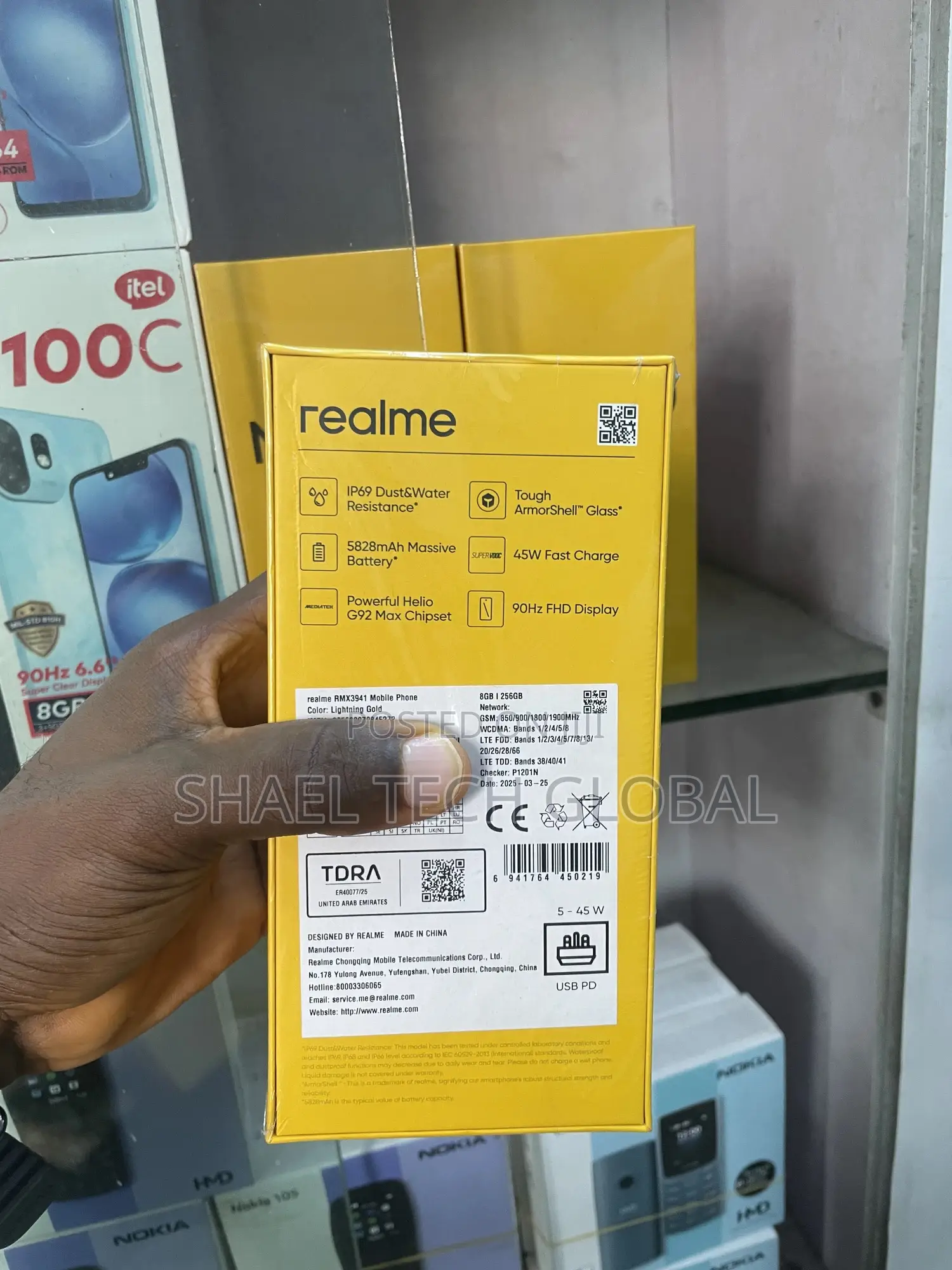 New Realme C75 256 GB