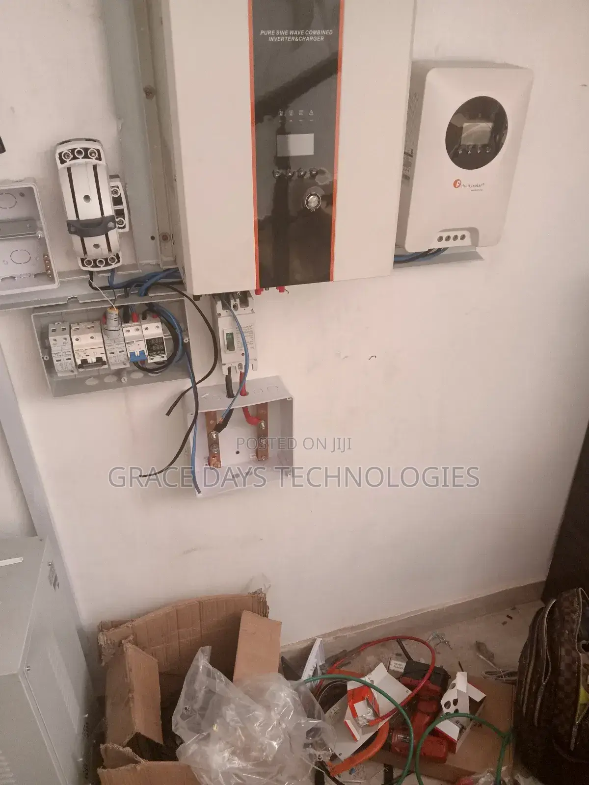 Powerfully Installed 10kva/48v/15kwh Inverter System