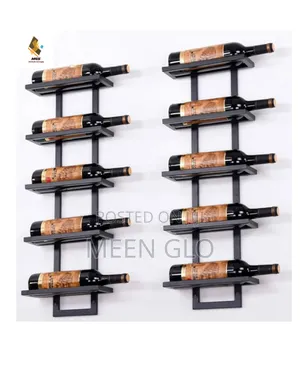 Quality 5-tier Wall Mounted Wine Rack