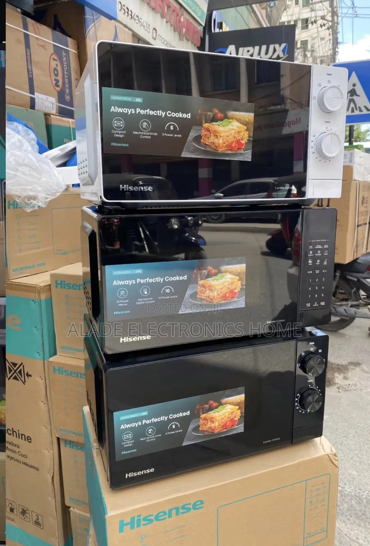 Hisense Microwave 25ltrs” Digital Defrost Function