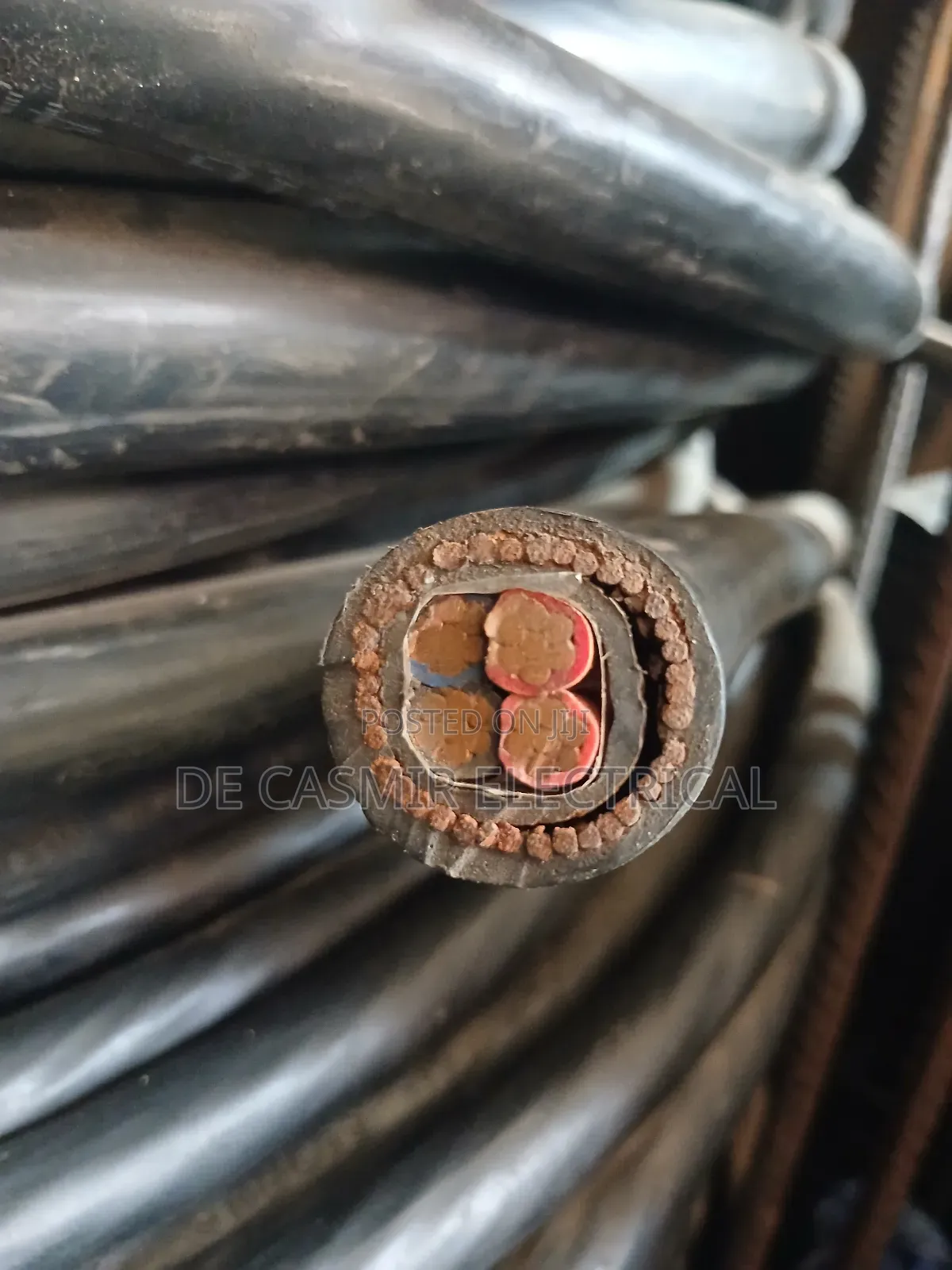 4x16mm2 Armoured Cable Braccon