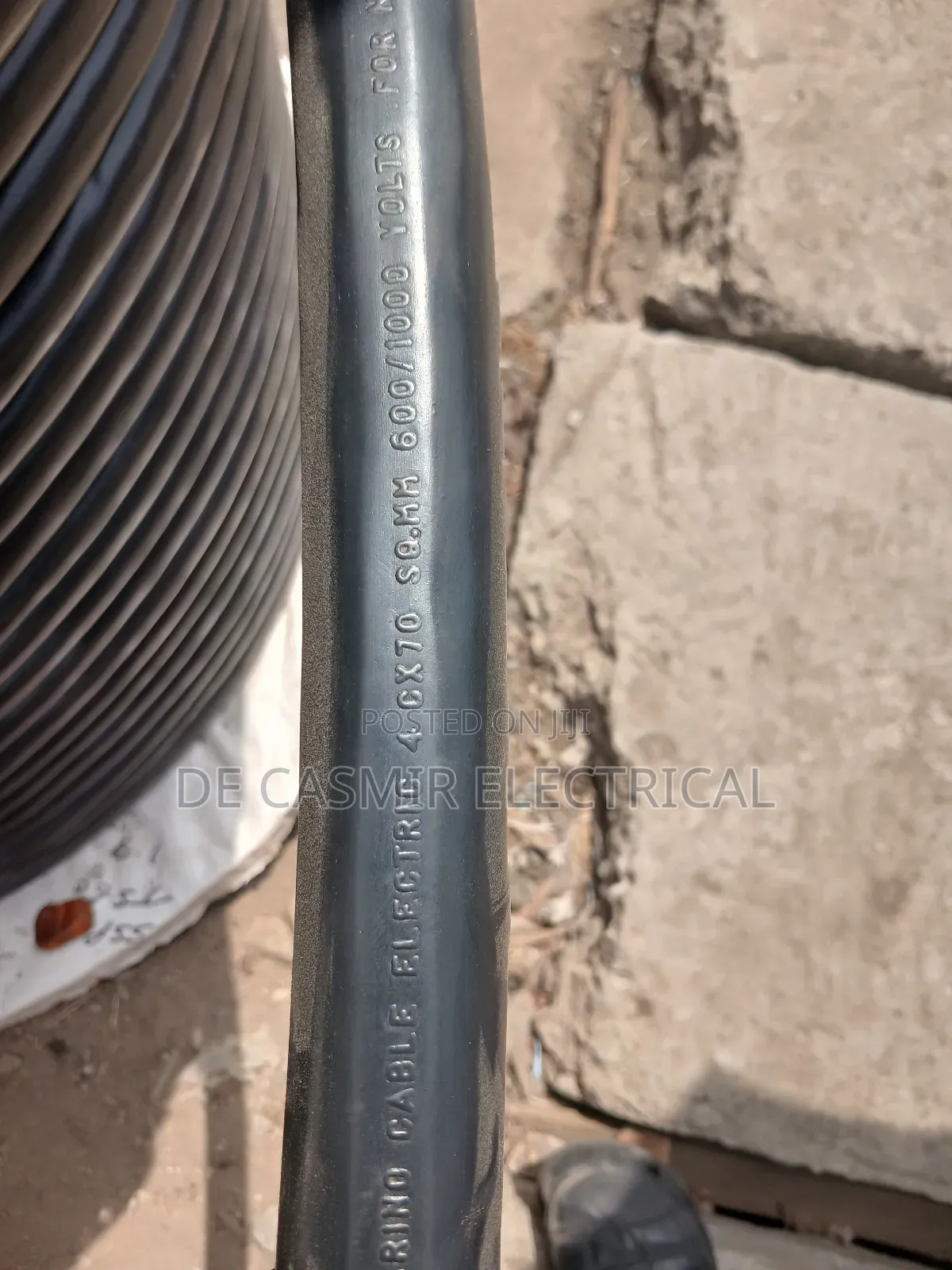 4x70mm2 Armoured Cable 600/1000 Volts