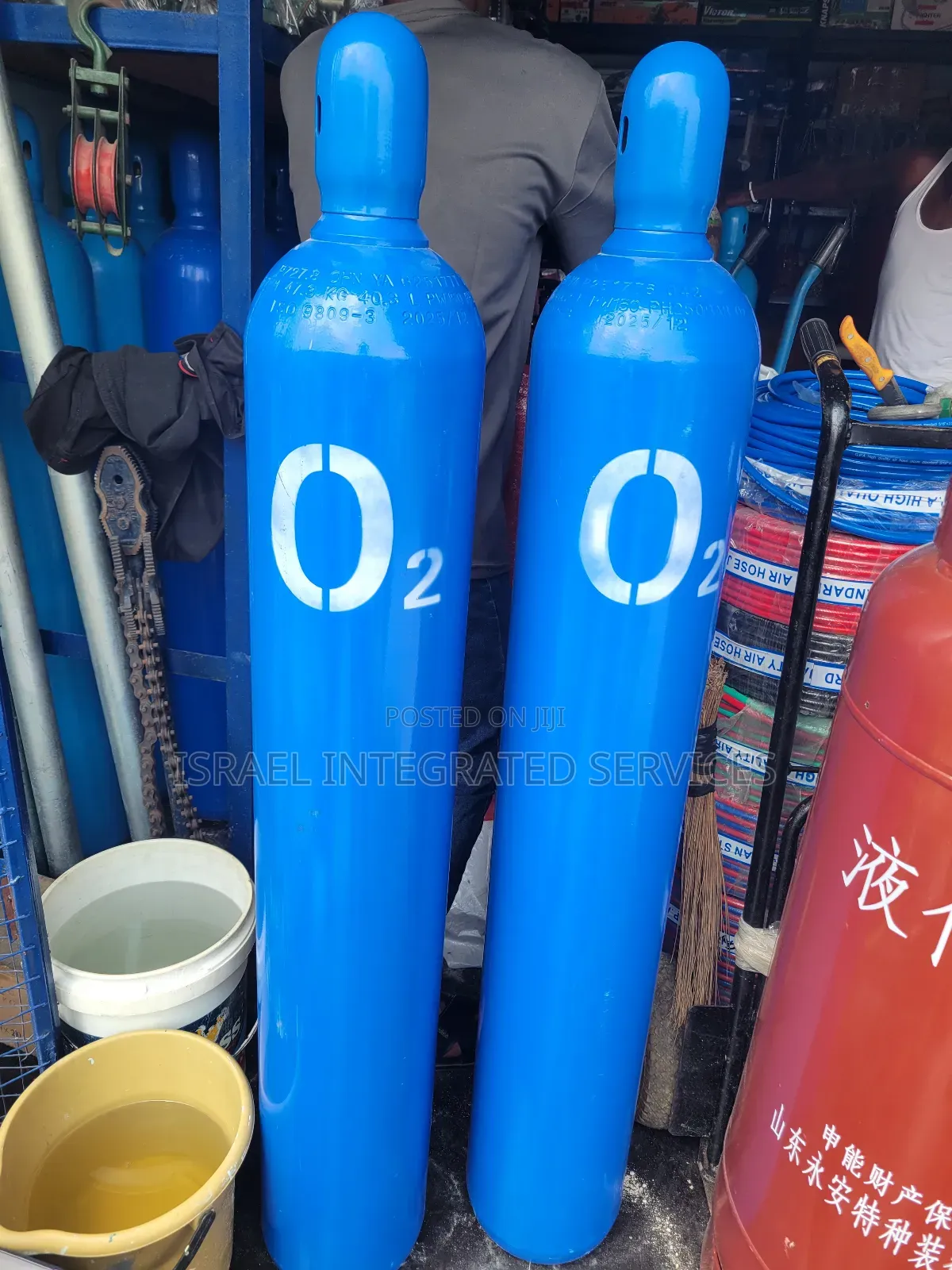 Oxygen Cylinder Empty Tanks 02