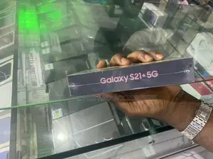 New Samsung Galaxy S21+ 5G 128 GB Silver