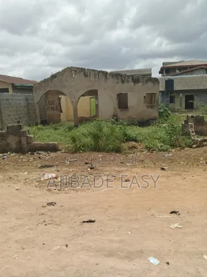 Standard Half Plot of Land With Demolishable Structure in Ayobo