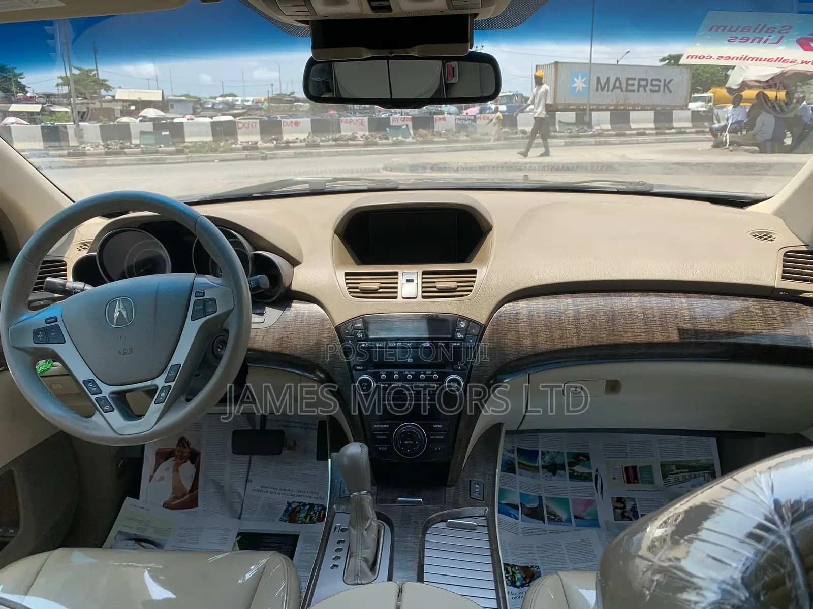 Acura MDX 2012 Red