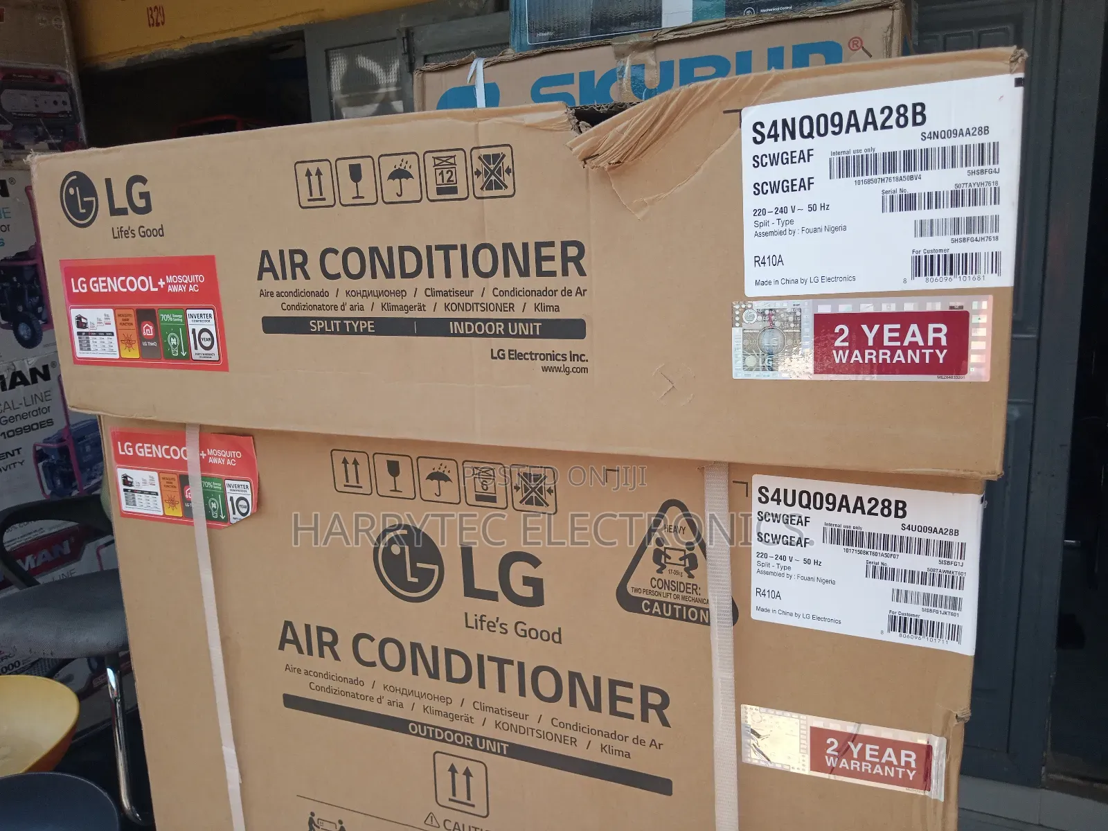 L G Inverter Split Ac 70% With 2 Years Warranty
