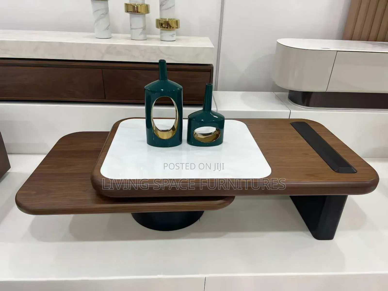 Wooden Adjustable Center Table
