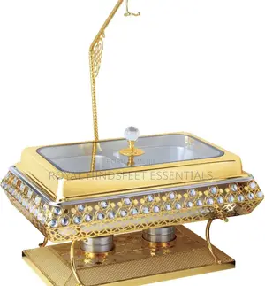 9l Luxury Quality Gold Hanging Chaffing Dish.