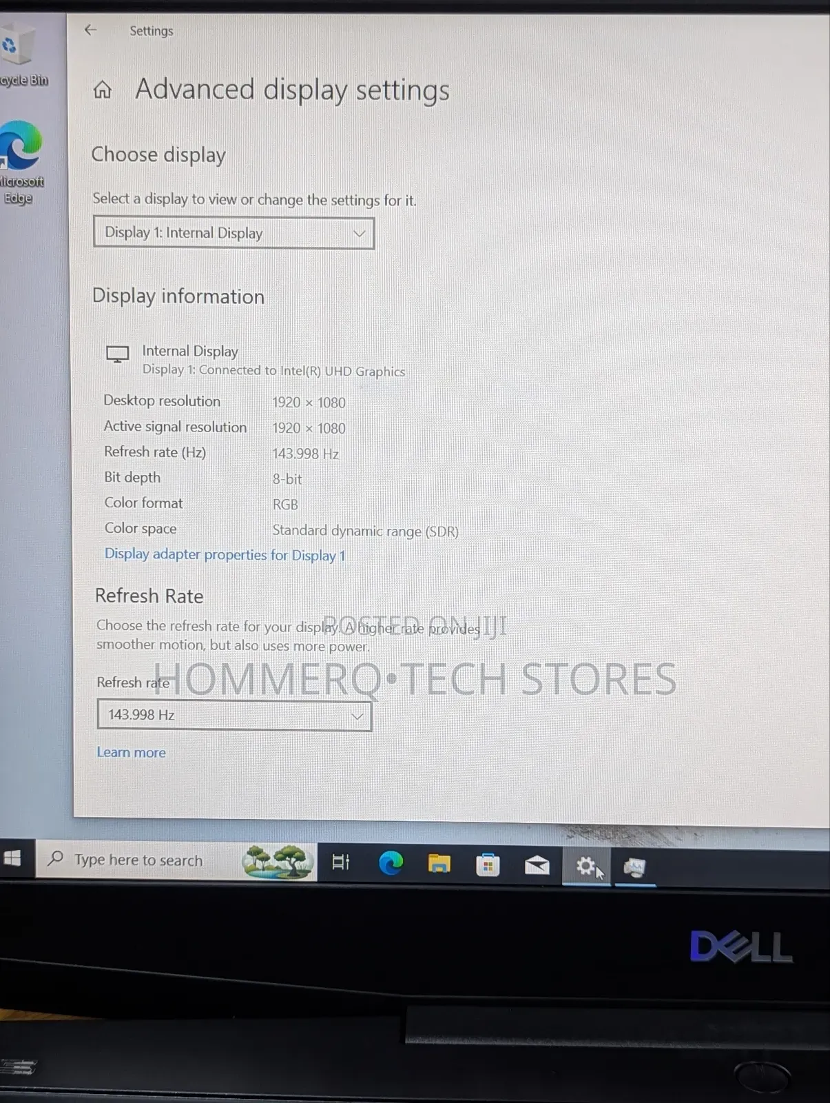 Laptop Dell G5 16GB Intel Core i7 SSD 512GB