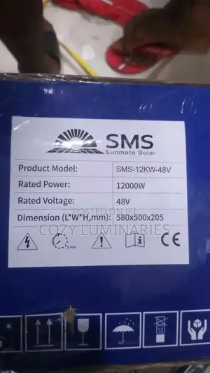 12kw Sms Hybrid Solar Inverter (48v) – Powerful Reliable