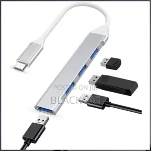 Typec 4 Port Usb Hub 3.0 High Speed Transfer Type C to Usb Converter