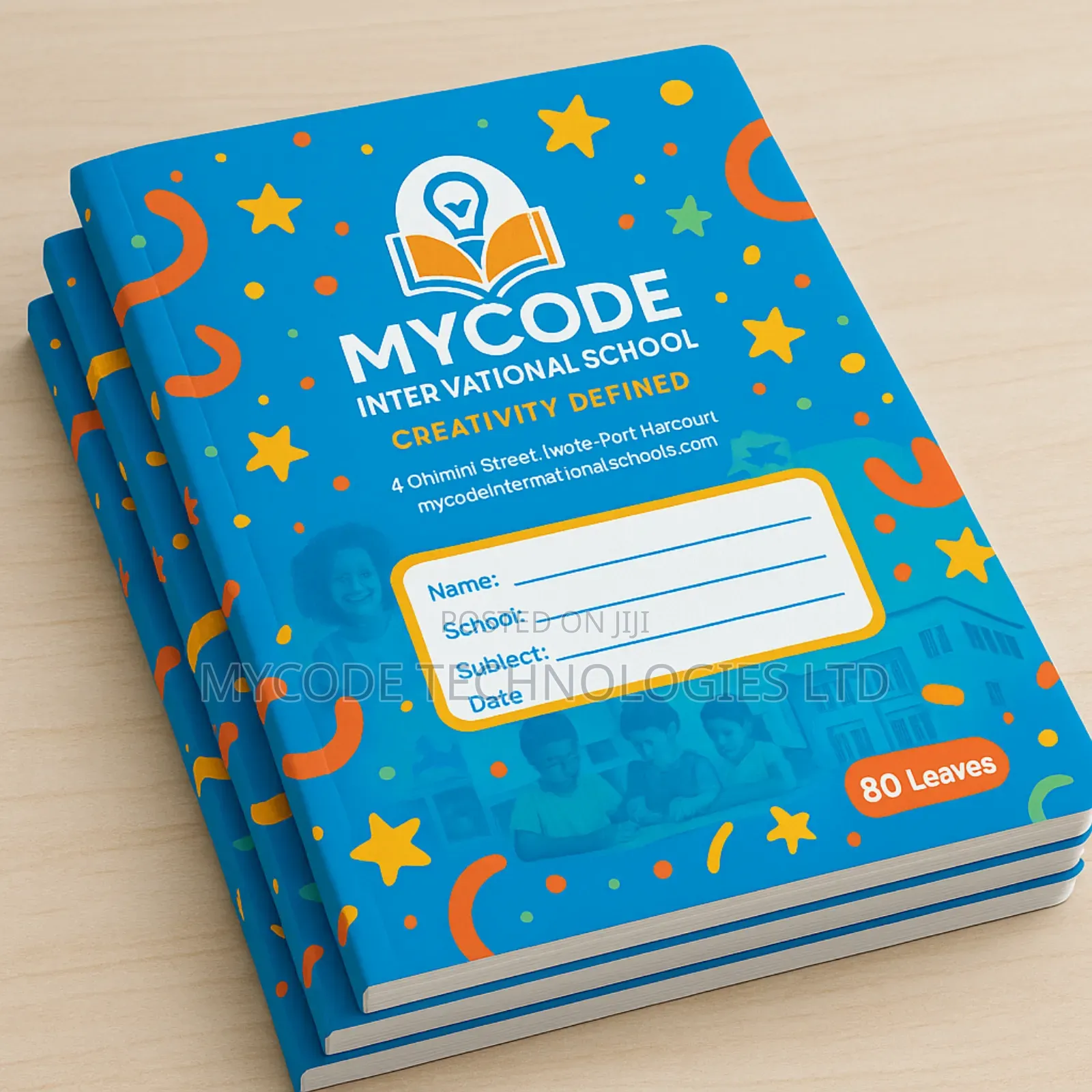 Branded Exercise Books | School Notebook | Custom Jotters