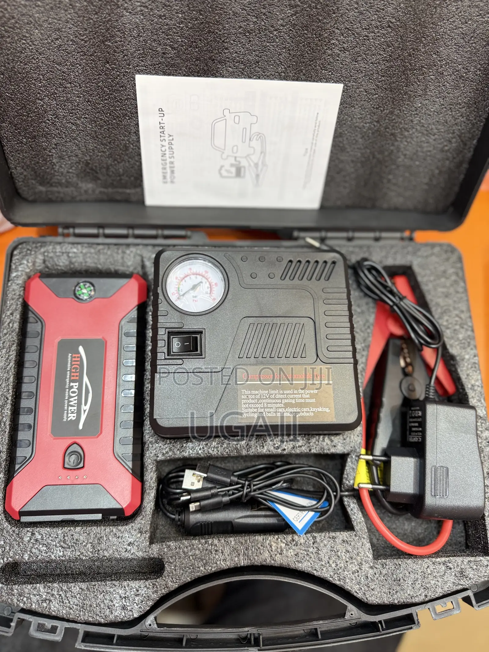 High Power Multifunction Jump Starter
