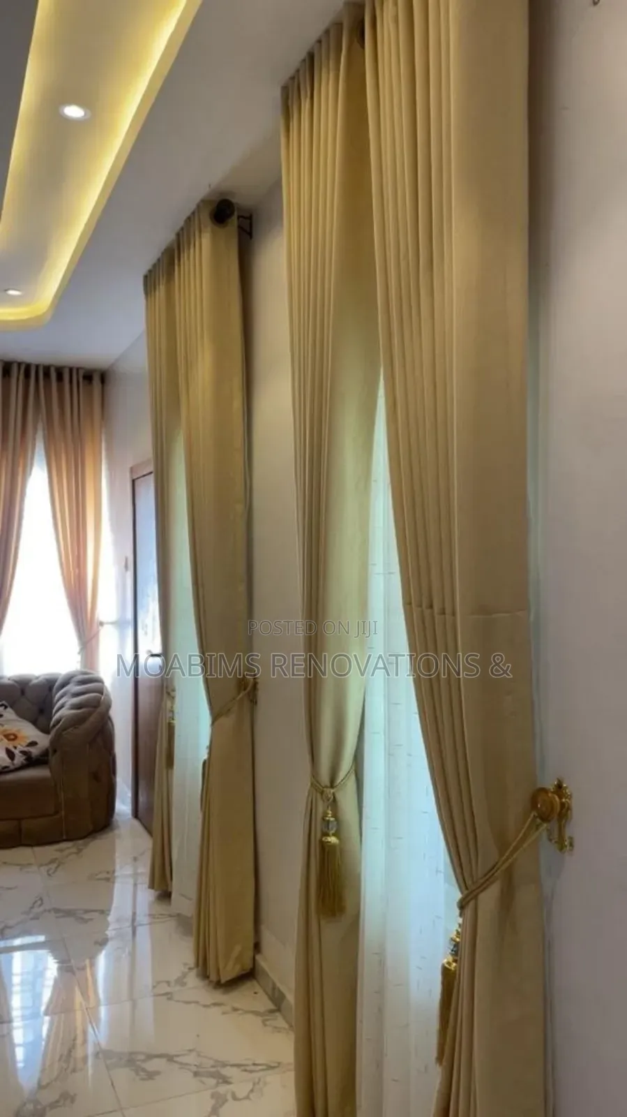Premium Blackout Curtains Per Yard 4800