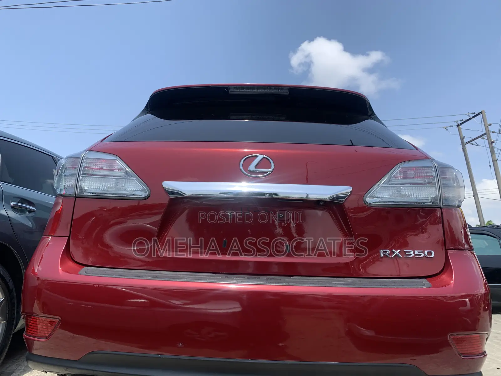 Lexus RX 350 2012 Red