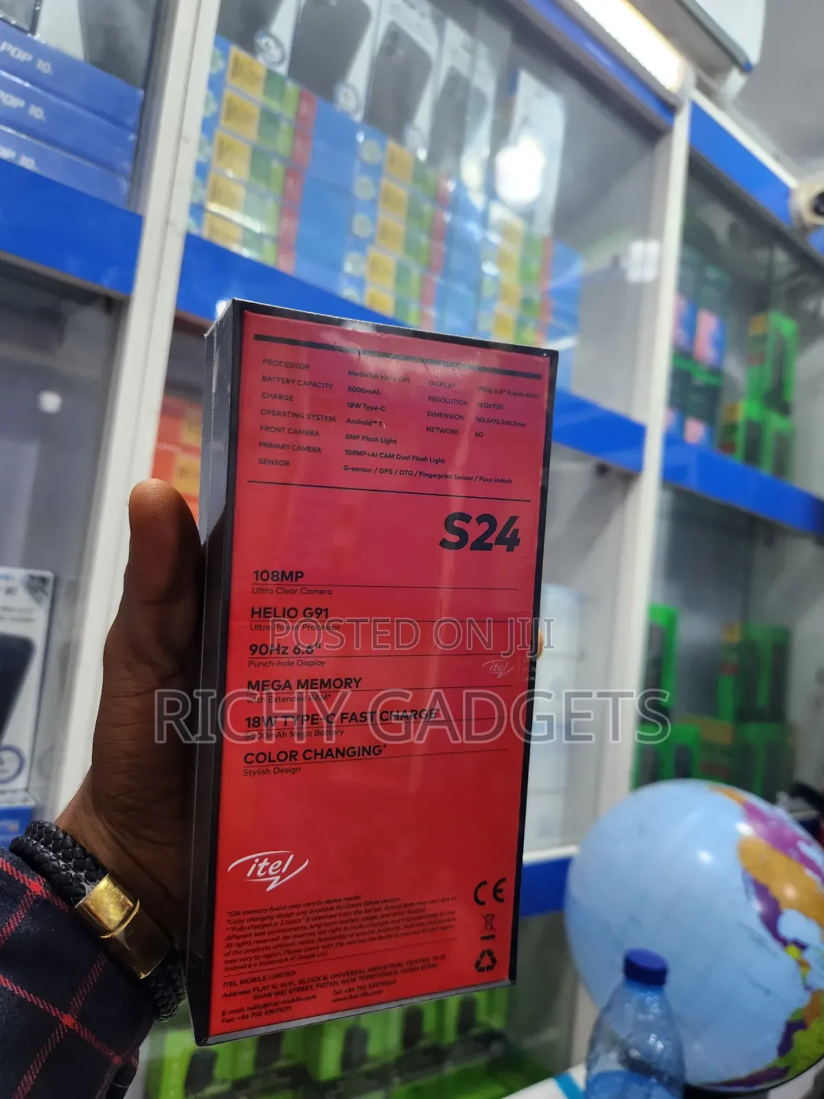 New Itel S24 128 GB