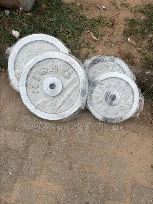 Chrome Barbell Plate