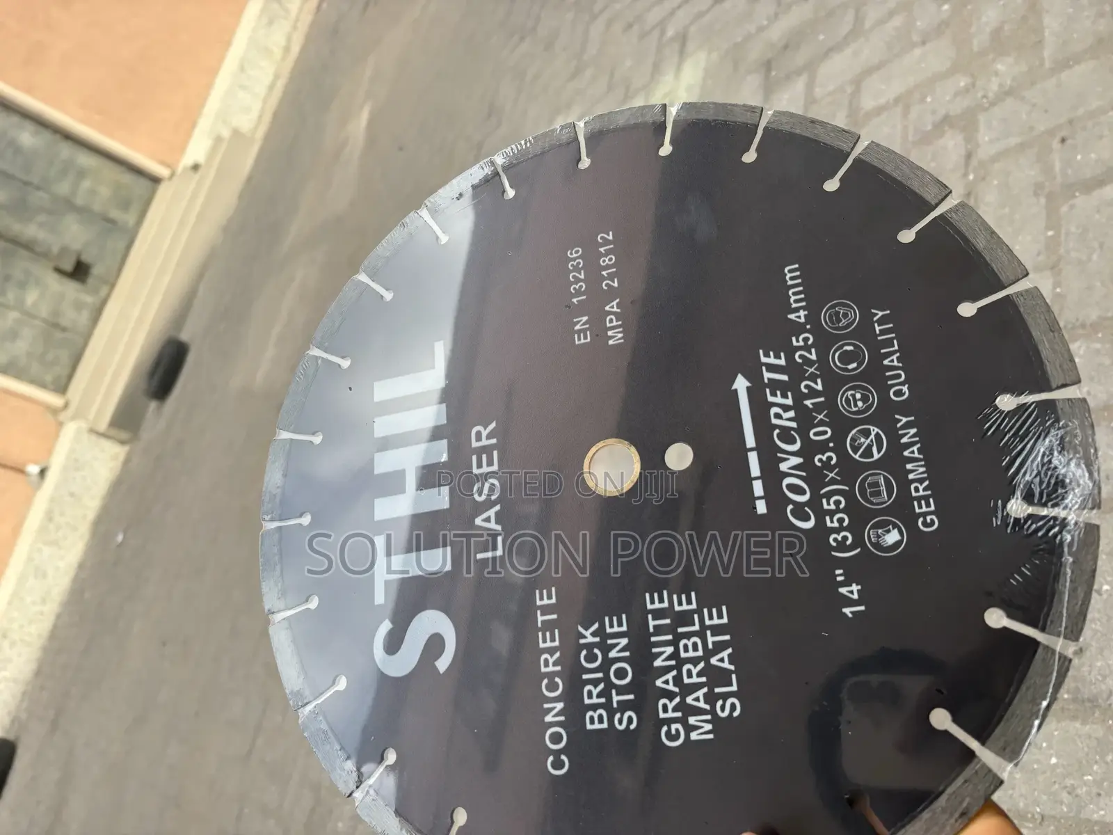 Concrete Brick Stone Granite Marble Blade 14”