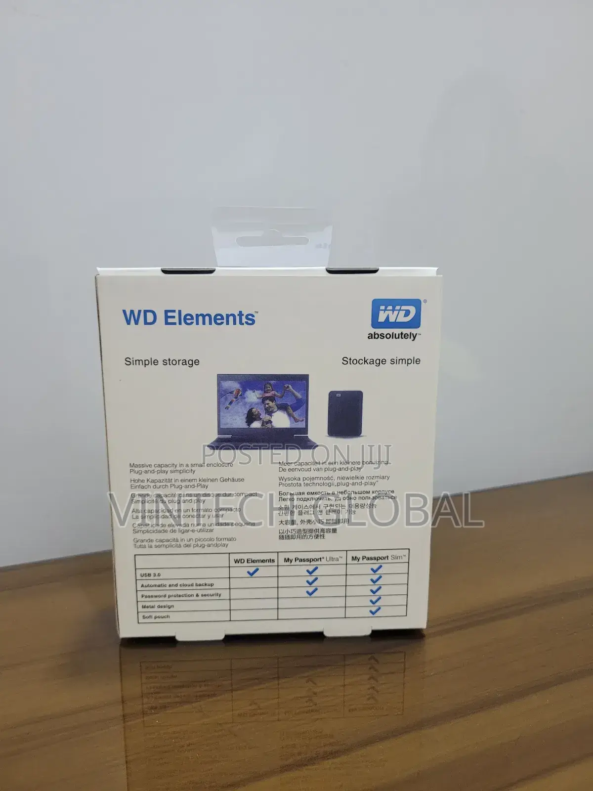 Wd Elements- External Hard Drive Case