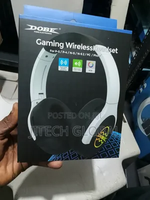 Dobe Gaming Wireless Headset for P5/P4/N-S/N-S2/Pc/Phone