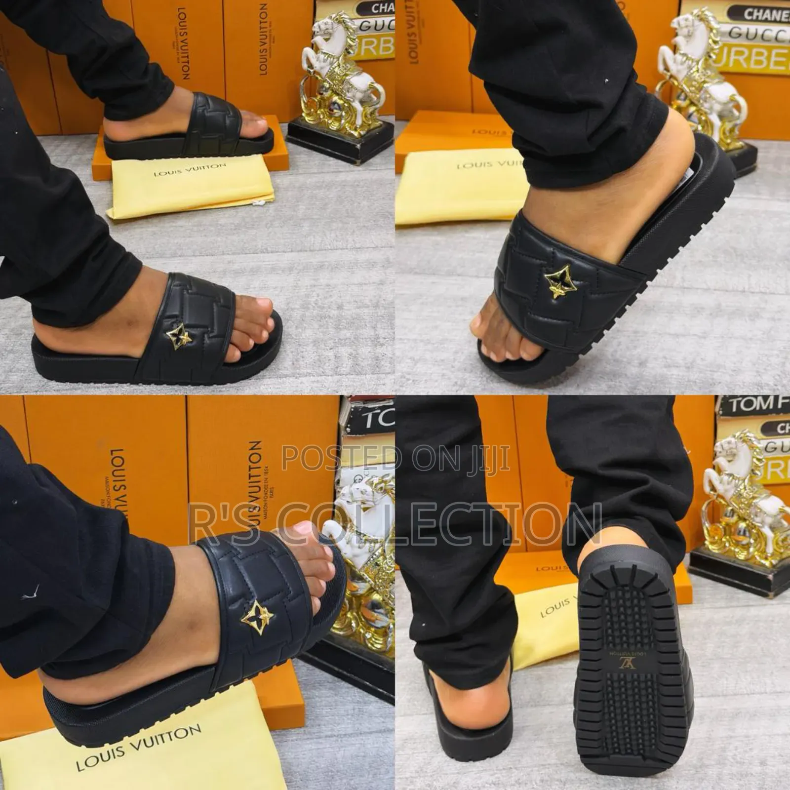 High Quality Louis Vuitton Slides Pam
