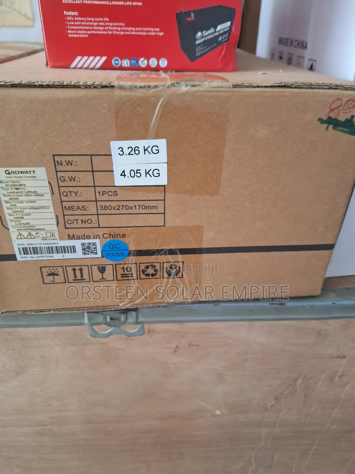 Growatt 80ahs Charge Controller