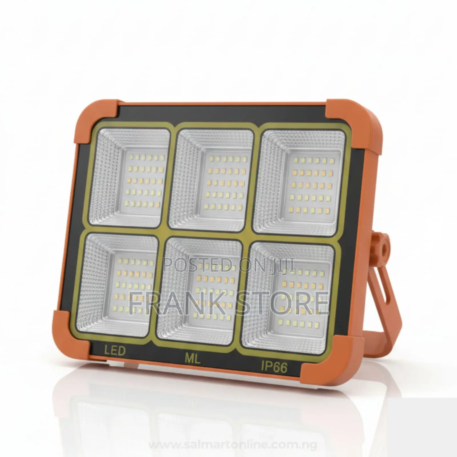 Solar Led Flood Light + Powerbank (12,000mah, Usb-C)