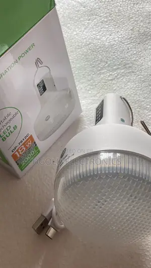18 Watt Rechargeable Bob With Usb Charger