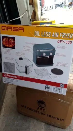 Qasa 6.0 L Healthy Airfryer See Through Bowl