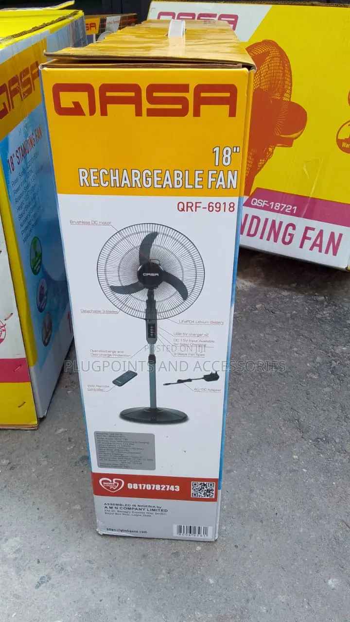 Qasa Rechargeable Fan