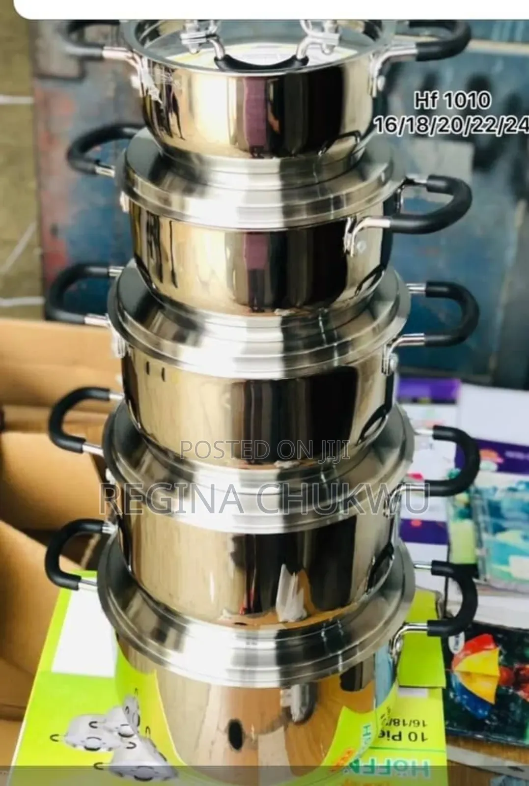 10in1 Hoffner Stainless Steel Cookware Set