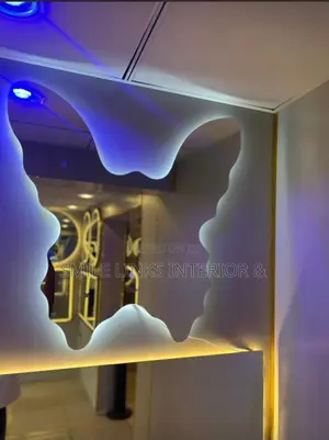 Butterfly Led Mirror 4 Light