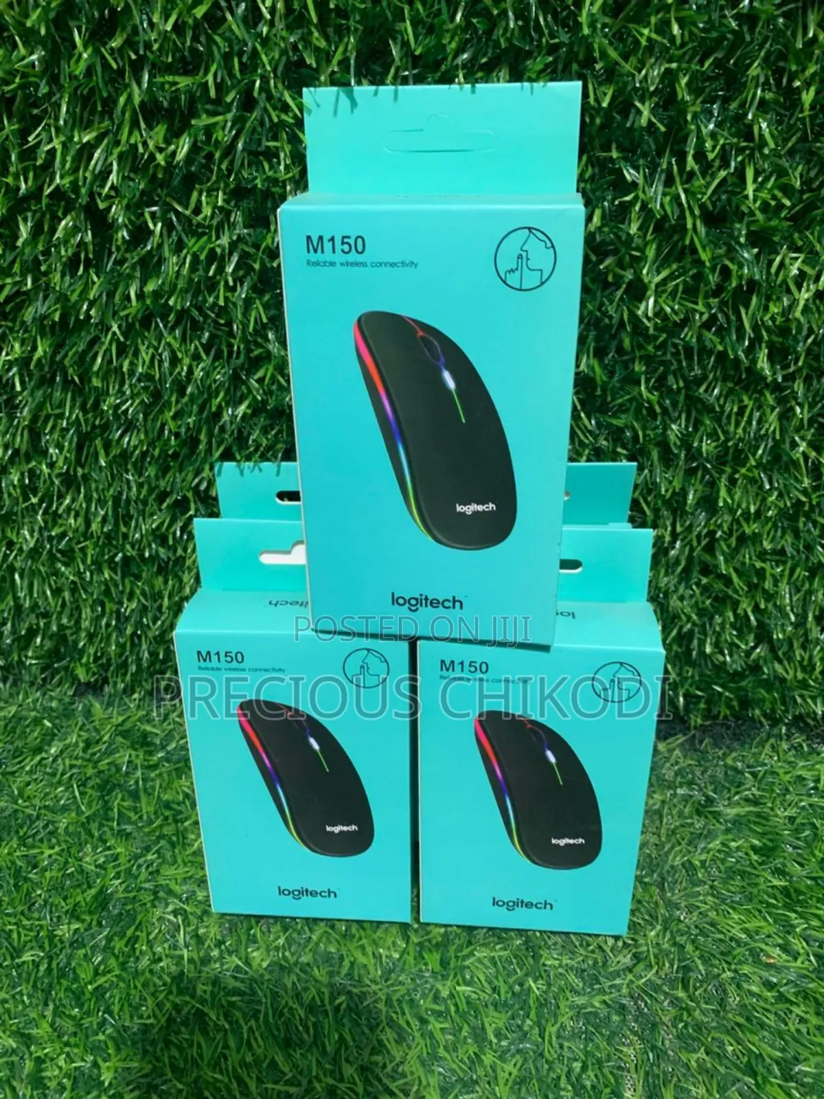 Logitech Wireless and Bluetooth Rechargeable Mouse With RGB Light