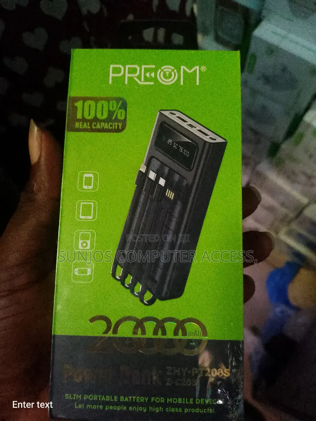Solar Power Bank 20000 Mah
